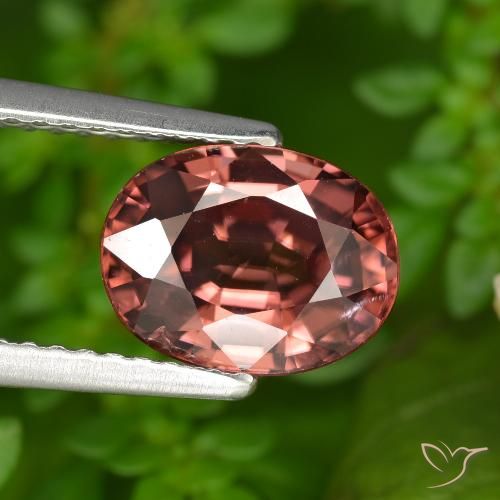 2.89ct Natural Deep Red Zircon, Oval, VVS