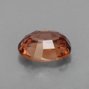 Zircon Gemstone in 9 x 7 mm (calibrated) Size for Sale, Zircon Stone in Rose Orange Color