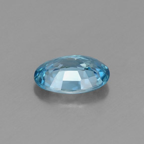 Zircon Gemstone in 7 x 5 mm (calibrated) Size for Sale, Zircon Stone in Blue Color