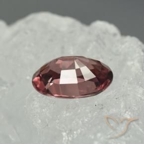 Zircon Gemstone in 10.8 x 7.3 mm Size for Sale, Zircon Stone in Deep Red Color