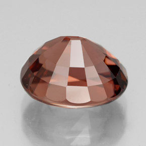 Zircon Gemstone in 10.5 x 8.8 mm Size for Sale, Zircon Stone in Rose Color