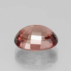 Zircon Gemstone in 10.5 x 8.1 mm Size for Sale, Zircon Stone in Rose Orange Color