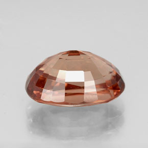 Zircon Gemstone in 11.5 x 8.1 mm Size for Sale, Zircon Stone in Rose Orange Color