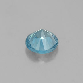 Zircon Gemstone in 4 mm (calibrated) Size for Sale, Zircon Stone in Blue Color