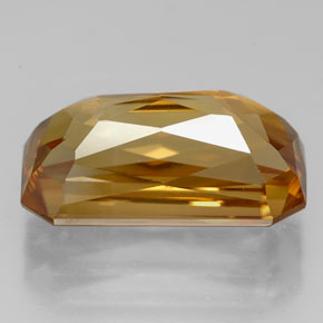 Zircon Gemstone in 13.8 x 7.3 mm Size for Sale, Zircon Stone in Yellow Golden Color