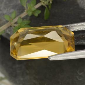 Zircon Gemstone in 14.5 x 8.6 mm Size for Sale, Zircon Stone in Yellow Golden Color