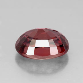 Zircon Gemstone in 9 x 7 mm (calibrated) Size for Sale, Zircon Stone in Pinkish Red Color