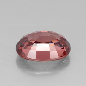 Zircon Gemstone in 9 x 7 mm (calibrated) Size for Sale, Zircon Stone in Pink Rose Color