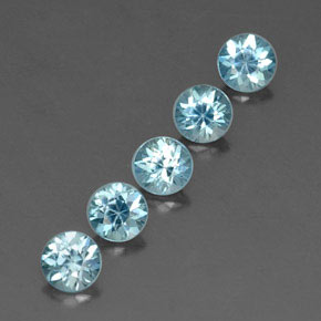 0.6ct Diamond-Cut Blue Zircon Gem for sale 0.6ct Diamond-Cut Blue Zircon Gem (ID: 320322)