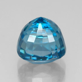 Zircon Gemstone in 8.5 x 8 mm Size for Sale, Zircon Stone in Blue Color