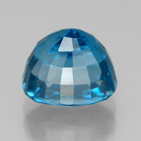 Zircon Gemstone in 8.8 x 7.3 mm Size for Sale, Zircon Stone in Blue Color