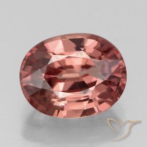 9,1 x 7,2mm Zircone rosa taglio ovale dalla Tanzania, peso di 3,16 ct, pietra preziosa naturale Riscaldato in purezza VVS, 1 pezzo Zircone Ovale sfaccettato - Colore: Rosa scuro, durezza Mohs di 6,5 - 7,5 adatto per gioielli da indossare ogni giorno , Pietra portafortuna di dicembre, Photo A