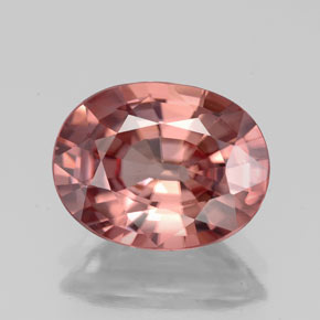 4.6ct Oval Facet Rose Zircon Gem for sale 4.6ct Oval Facet Rose Zircon Gem (ID: 335836)