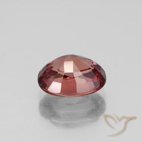 Best Red Zircon for a December Birthstone Ring | AAA Color, Top Quality Cut
