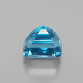 Zircon Gemstone in 7.8 x 6.7 mm Size for Sale, Zircon Stone in Blue Color