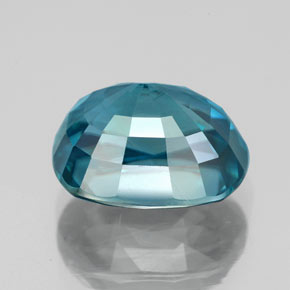 Zircon Gemstone in 11 x 9 mm (calibrated) Size for Sale, Zircon Stone in Blue Color
