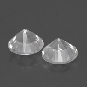 Zircon Gemstone in 4.6 mm Size for Sale, Zircon Stone in White Color