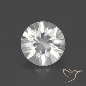 1.83ct Natural White Zircon, Round, VS