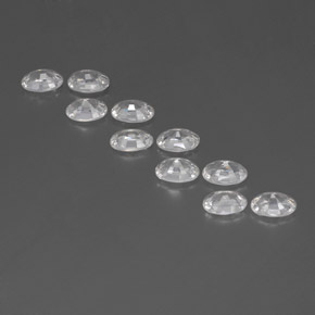 Zircon Gemstones in 6.1 x 4.2 mm Size for Sale, Zircon Stones in White Color