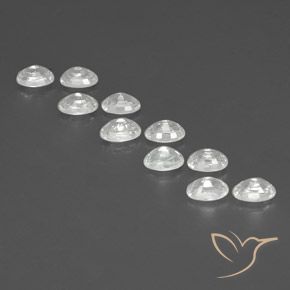 Zircon Gemstones in 6.2 x 4.2 mm Size for Sale, Zircon Stones in White Color