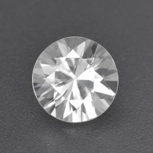 White Zircon Gem - 1.7ct Diamond-Cut (ID: 355811)