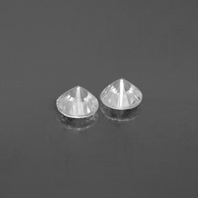 Zircon Gemstone in 4.6 mm Size for Sale, Zircon Stone in White Color