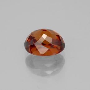 Zircon Gemstone in 8.1 x 6.7 mm Size for Sale, Zircon Stone in Orange Color