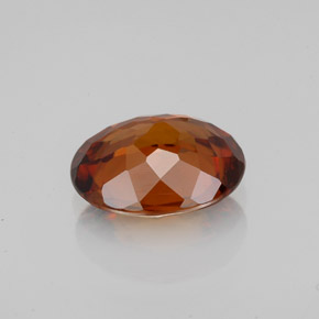 Zircon Gemstone in 8.2 x 6.6 mm Size for Sale, Zircon Stone in Orange Color