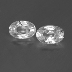 0.8ct Oval Facet White Zircon for sale thumb image of 0.8ct Oval Facet White Zircon (ID: 359931)