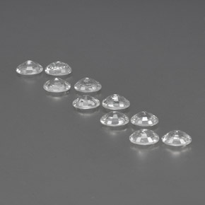 Zircon Gemstones in 6.1 x 4.2 mm Size for Sale, Zircon Stones in White Color