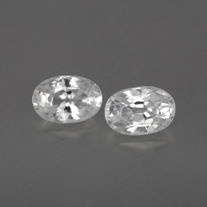 1.5ct Oval Facet White Zircon for sale thumb image of 1.5ct Oval Facet White Zircon (ID: 359991)