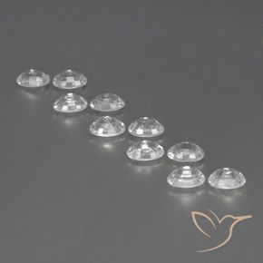 Zircon Gemstones in 6.1 x 4.2 mm Size for Sale, Zircon Stones in White Color