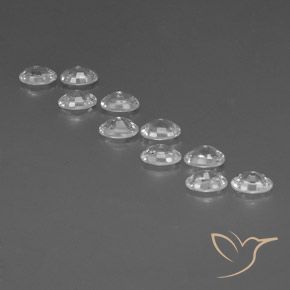 Zircon Gemstones in 6.2 x 4.2 mm Size for Sale, Zircon Stones in White Color