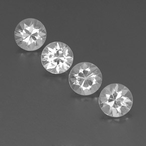 Blanco Circón Gema - 1ct Corte Diamante (ID: 360250)