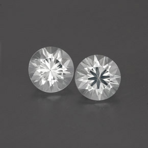 Blanco Circón Gema - 0.9ct Corte Diamante (ID: 360286)