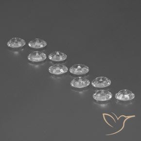 Zircon Gemstones in 6.1 x 4.2 mm Size for Sale, Zircon Stones in White Color
