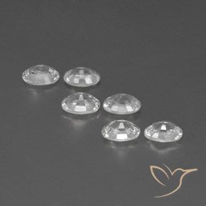 Zircon Gemstones in 6.2 x 4.2 mm Size for Sale, Zircon Stones in White Color