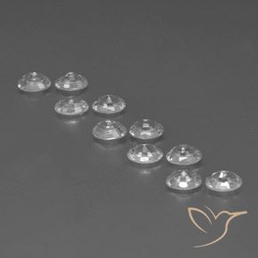 Zircon Gemstones in 6.1 x 4.2 mm Size for Sale, Zircon Stones in White Color