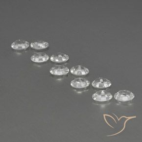 Zircon Gemstones in 6 x 4 mm (calibrated) Size for Sale, Zircon Stones in White Color