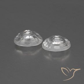 Zircon Gemstones in 6 x 4 mm (calibrated) Size for Sale, Zircon Stones in White Color