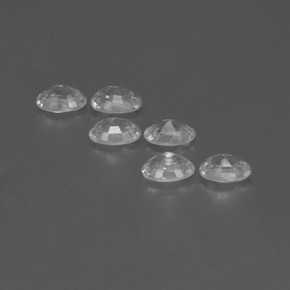 Zircon Gemstone in 6 x 4 mm (calibrated) Size for Sale, Zircon Stone in White Color