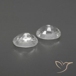 Zircon Gemstones in 6 x 4.2 mm Size for Sale, Zircon Stones in White Color
