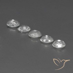 Zircon Gemstones in 6.1 x 4.2 mm Size for Sale, Zircon Stones in White Color