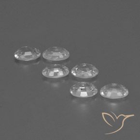 Zircon Gemstones in 6 x 4 mm (calibrated) Size for Sale, Zircon Stones in White Color