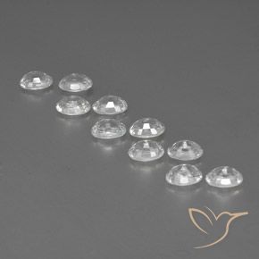 Zircon Gemstones in 6.1 x 4.2 mm Size for Sale, Zircon Stones in White Color