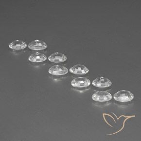 Zircon Gemstones in 6 x 4 mm (calibrated) Size for Sale, Zircon Stones in White Color