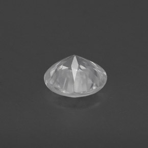 Zircon Gemstone in 5.5 mm Size for Sale, Zircon Stone in White Color
