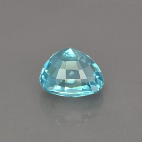 Zircon Gemstone in 8.5 x 6.9 mm Size for Sale, Zircon Stone in Blue Color