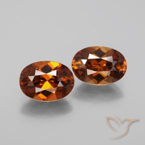 3.09 ct Brown Zircon, 7.7 x 5.6 mm Oval Cut From Cambodia, Photo A