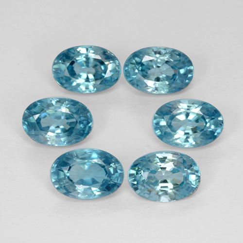 4.7ct Oval Facet Blue Zircon for sale thumb image of 4.7ct Oval Facet Blue Zircon (ID: 371575)